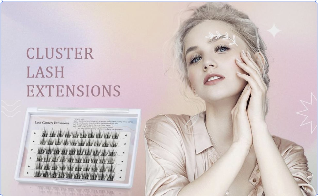 Discover Cluster Eyelash Extensions For A Bold and Glamorous Look