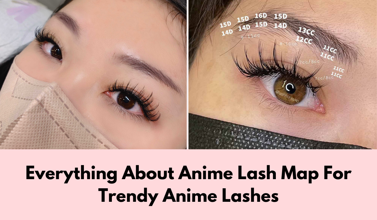 Everything About Anime Lash Map For Trendy Anime Lashes